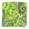 Lime Paisley Wild Rag