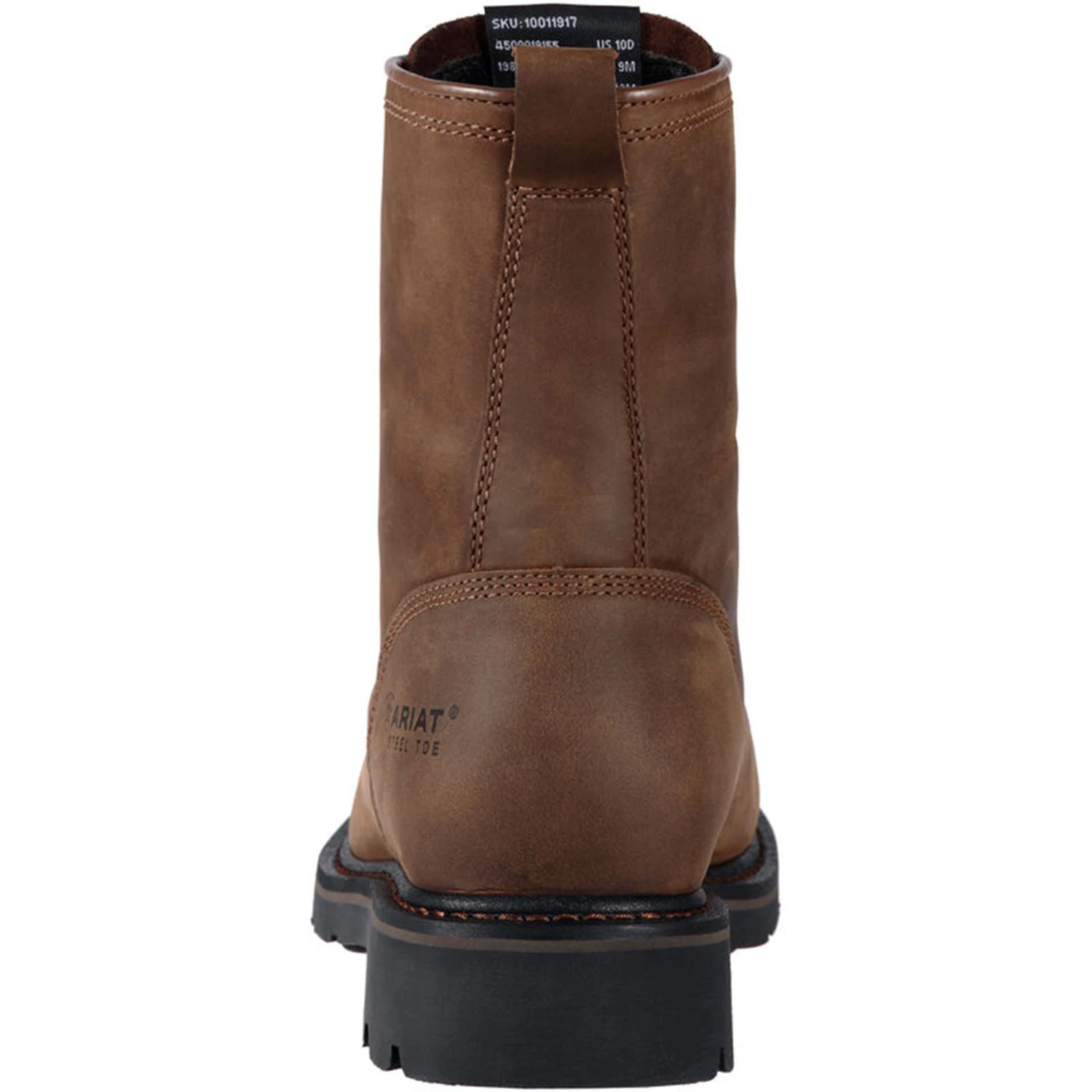 Ariat Men's Cascade 8" Wide Square Toe Work Boot 6 Ariat Men's Cascade 8" Wide Square Toe Work Boot - Image 4
