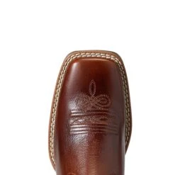 Ariat Women's Edgewood Dark Luggage Boots -Western Cowboy Equipment 10040350 toe