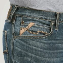 Ariat Men's M4 Silvano Straight Jeans -Western Cowboy Equipment 10042208 01 warm