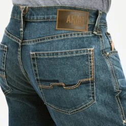 Ariat Men's M4 Silvano Straight Jeans -Western Cowboy Equipment 10042208 02 warm