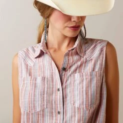 Ariat Women's REAL Billie Jean Tank Top 7 Ariat Women's REAL Billie Jean Tank Top -Western Cowboy Equipment 10045039 01 warm