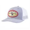 Red Dirt Jackalope Gray And White Cap -Western Cowboy Equipment 112487 DEFAULT l