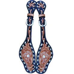 Oxbow Black And Natural Spur Straps