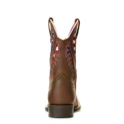 Ariat Kid's Red, White, And Blue Quickdraw VentTEK Square Toe Boot -Western Cowboy Equipment 1280 26WNPrYoVah8