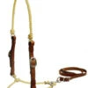 Showman Rope Tie Down With Leather Cheeks 1 Showman Rope Tie Down With Leather Cheeks -Western Cowboy Equipment 13500