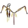 Sunflower Headstall And Breast Collar -Western Cowboy Equipment 14260 1 1