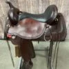 Circle Y Topeka Flex 17-Inch-Wide Trail Saddle -Western Cowboy Equipment 1651 1701 05 1