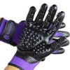 Purple HandsOn Grooming Glove -Western Cowboy Equipment 16758 pu