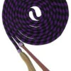 Showman Purple And Black Nylon Braided Mecate Reins -Western Cowboy Equipment 19581 4 1