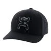 Hooey Blk High-Profile Cap With Embroidered Logo -Western Cowboy Equipment 2011BK 2 1000x1000 49684139 a5b0 45ee a042 51e44c581d65