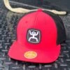 Hooey YOUTH High Profile Red/Black Cap-Hooey Up Patch -Western Cowboy Equipment 20220824 154620