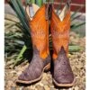 Anderson Bean Brown Washed Elephant Square Toe 2 Anderson Bean Brown Washed Elephant Square Toe -Western Cowboy Equipment 20221006 114917