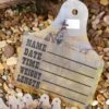 Cowboy Up Baby Announcement Ear Tag -Western Cowboy Equipment 20230306 140603copy