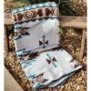 White Chippawa Throw Blanket -Western Cowboy Equipment 20230306 154857