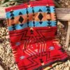 Red Zuni B.S. Throw 1 Red Zuni B.S. Throw -Western Cowboy Equipment 20230306 155045