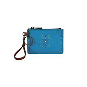 Turquoise With Arrows Mini ID Holder 3 Turquoise With Arrows Mini ID Holder