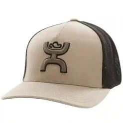 Hooey Mid Profile Tan/Brown Cap With Hooey Up Logo
