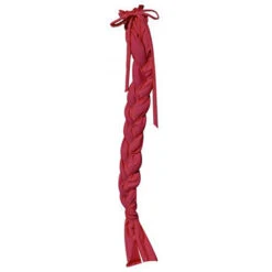 Showman Braided Lycra Tail Bag -Western Cowboy Equipment 26 6318 RED