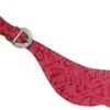 Ladies Pink Filigree Print Spur Straps -Western Cowboy Equipment 30623PK