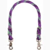 Mustang Purple Black And Lime Wither Strap -Western Cowboy Equipment 3108 KND1