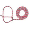 Weaver Leather Weaver Hot Pink, Corral, And Mint Cattle Rope Halter -Western Cowboy Equipment 35 7900 H37