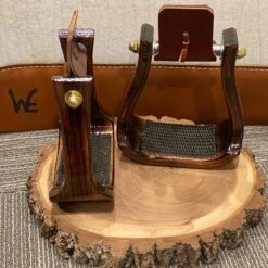 Nettles Stirrups 3"Barrel Triple Finish 7 Nettles Stirrups 3"Barrel Triple Finish -Western Cowboy Equipment 3 GPRTFcopy