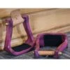 Nettles 3" Barrel Racing Stirrup -Western Cowboy Equipment 3 gbrdp