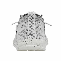 Heydude HEY DUDE WALLY HALO STONE WHITE -Western Cowboy Equipment 40014 1KA WALLYHALO STONEWHITE LEFTBACK