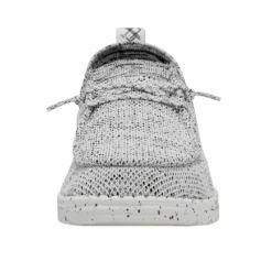 Heydude HEY DUDE WALLY HALO STONE WHITE -Western Cowboy Equipment 40014 1KA WALLYHALO STONEWHITE LEFTFRONT