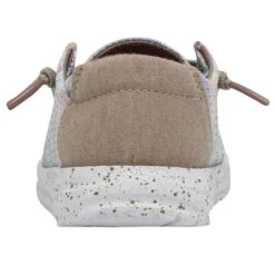 Heydude Hey Dude Wendy Youth Stretch Aurora White -Western Cowboy Equipment 40111 9BI WENDYYOUTHSTRETCH AURORAWHITE LEFTBACK