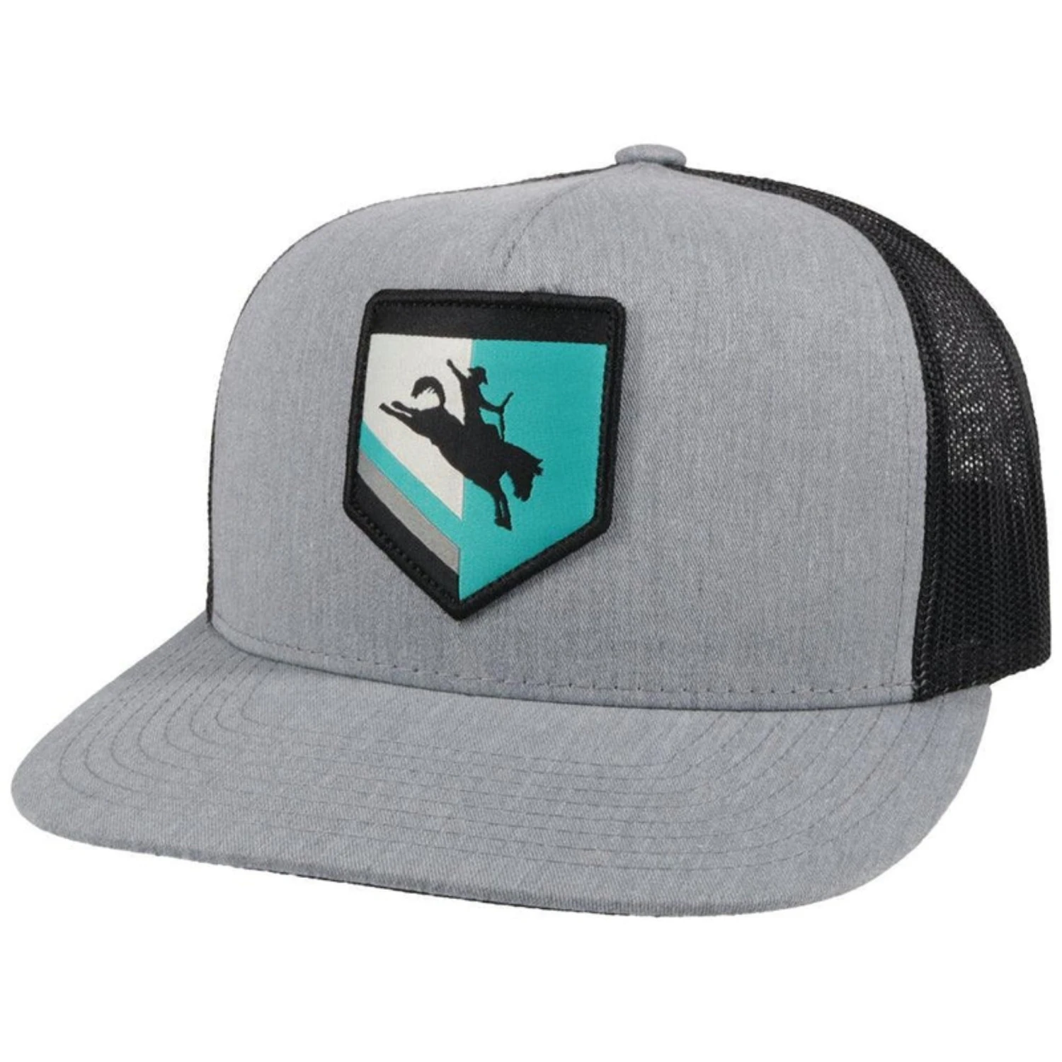 Hooey Tibbs Grey/Black Cap-Roughy 4-Color Patch 3 Hooey Tibbs Grey/Black Cap-Roughy 4-Color Patch