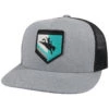 Hooey YOUTH Grey/Black Youth Cap-Turquoise Tibbs Cheyenne Patch -Western Cowboy Equipment 4038T GYBK02 800x 8a0d38ac 1c0a 4a27 bb01 6611bc53339a