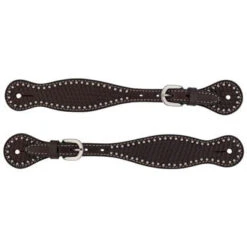 Weaver Leather Basketweave Tooled Spur Straps