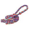 Weaver Leather Purple, Orange, Mint, Sparkle Braided Barrel Rein -Western Cowboy Equipment 49214 002 0081325 m
