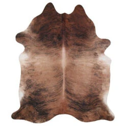 Brindle Large Cowhide Rug -Western Cowboy Equipment 5074 BRINDLE 6