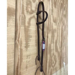 HR 5/8" Latigo One Ear Headstall