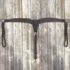 HR Oiled Barbed Wire 2 1/2" Breast Collar 1 HR Oiled Barbed Wire 2 1/2" Breast Collar -Western Cowboy Equipment 6016 bw 043
