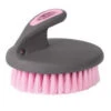 Weaver Leather Pink And Grey Palm Soft Face Brush -Western Cowboy Equipment 65 2060 gy