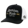 Hooey Black And White American Made Cap -Western Cowboy Equipment 65385754 1