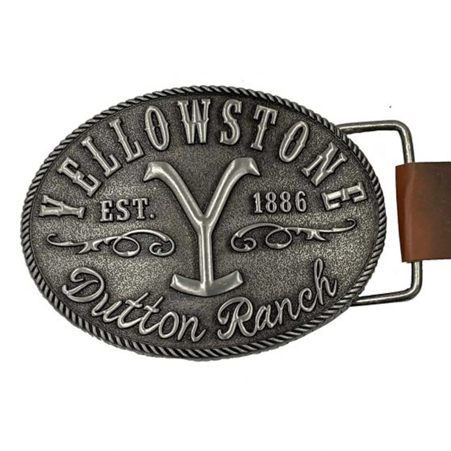 Yellowstone Dutton Ranch Logo Buckle 3 Yellowstone Dutton Ranch Logo Buckle