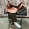 Fabtron Cordura Trail Saddle With Black Seat And Round Skirt, 15 Inch Seat -Western Cowboy Equipment 7102 1