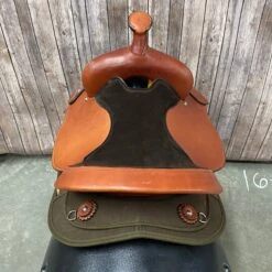 Fabtron Cordura Trail Saddle With Black Seat And Round Skirt, 15 Inch Seat -Western Cowboy Equipment 7102 3