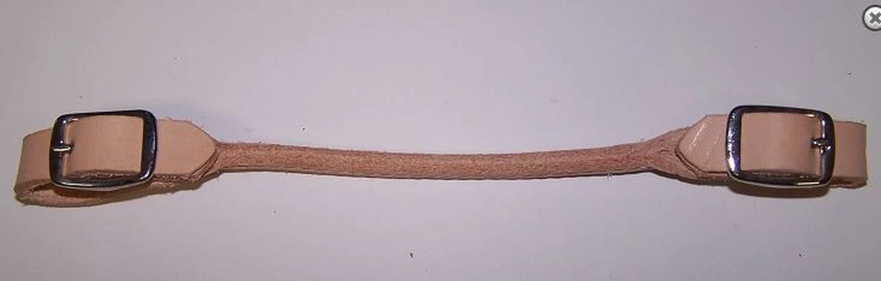 HR Leather Curb Strap Split And Sewn 3 HR Leather Curb Strap Split And Sewn