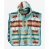 Pendleton Aqua Chief Joseph Kids Hooded Bath Towel -Western Cowboy Equipment 72386 1324