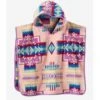 Pendleton Chief Joseph Pink Kids Hooded Towel -Western Cowboy Equipment 72386 7533