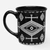 Pendleton Los Ojos Black Mug -Western Cowboy Equipment 77028 6010