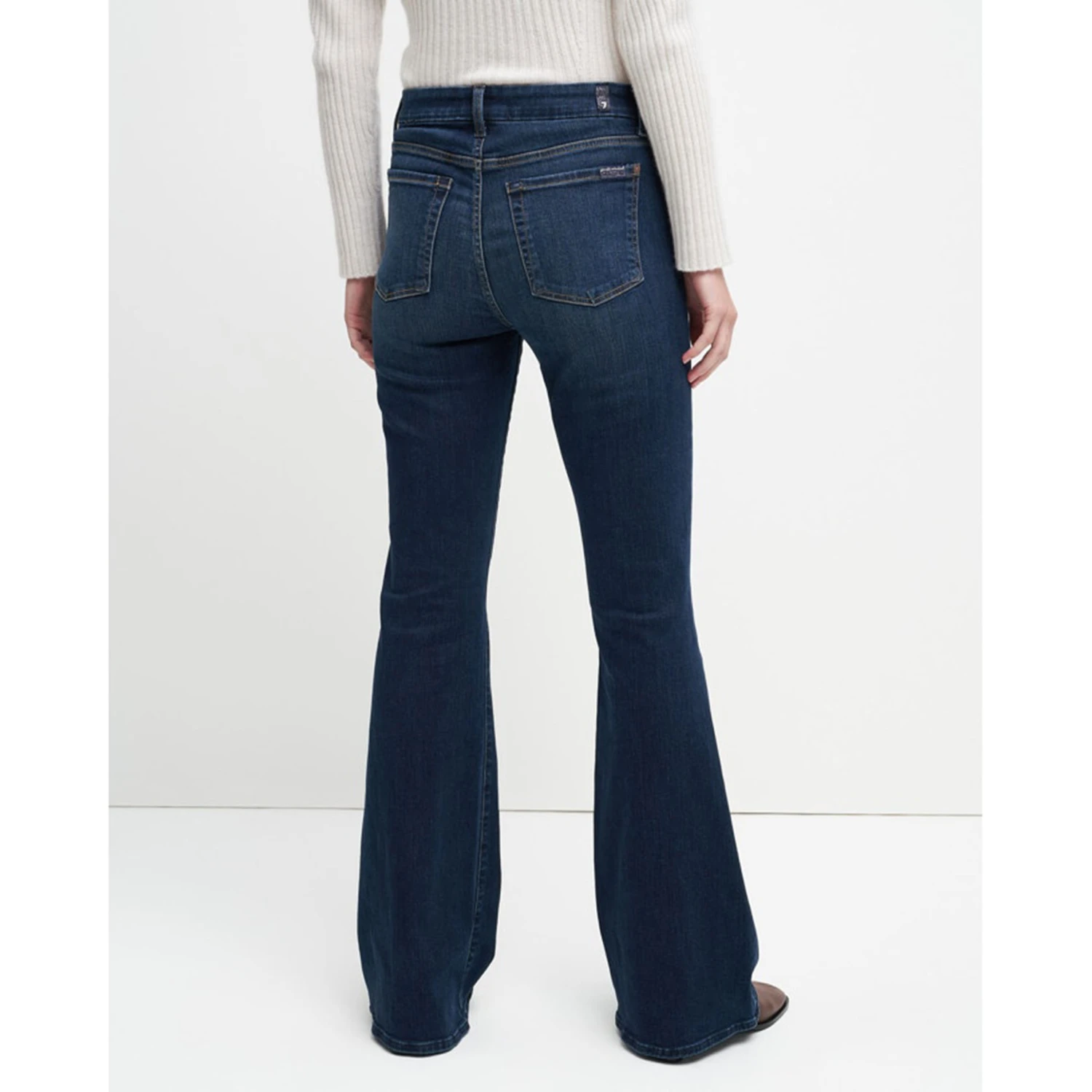 7 For All Mankind High Waist Ali B(Air) Trouser Jean 4 7 For All Mankind High Waist Ali B(Air) Trouser Jean - Image 2