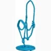 Mustang Turquoise Poly Plaited Halter -Western Cowboy Equipment 8005 V