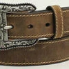 Ariat Women's Brown Heavy Stitched Edge Belt -Western Cowboy Equipment Ariat Ladies Fashion Belt prod 59527 l A1523402
